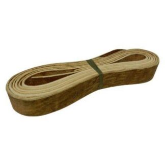 Par De Correones En Cuero Crudo