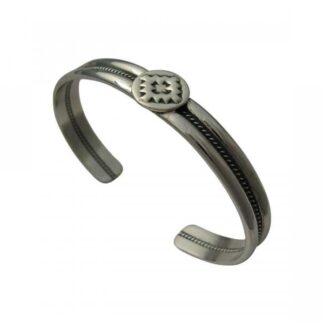 Pulsera de Alpaca Con Dije