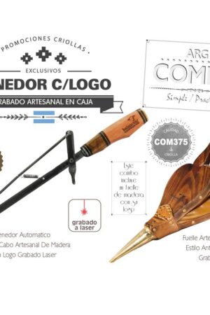 Combo 50 Tenedores Automaticos Grabados  Un Fuelle Grabado De Regalo