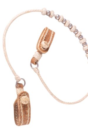 Cuenta Ganado Alpaca y Hueso Con Presilla