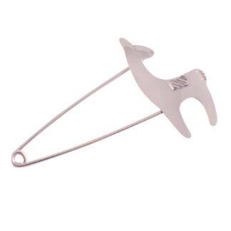 Traba Ruana En Alpaca Tipo Alfiler de Gancho