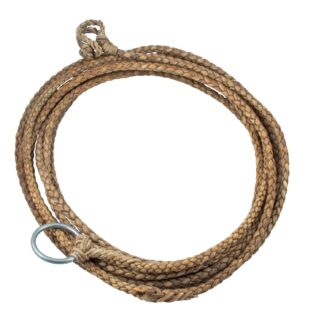 Lazo En Cuero Crudo 4 Sogas Largo