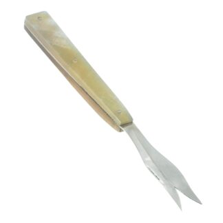 Tenedor De Alpaca y Asta Para Copetin