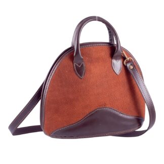 Cartera De Carpincho Tipo Almeja