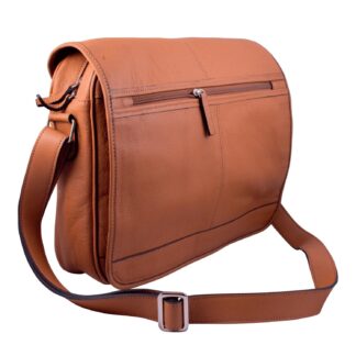 Morral en Cuero Porta Notebook Excelente Calidad