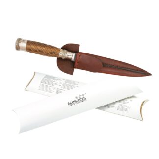 Cuchillo Madera Con Alpaca Y Sobre