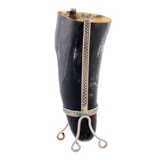 Mate Cuerno Asta y Alpaca