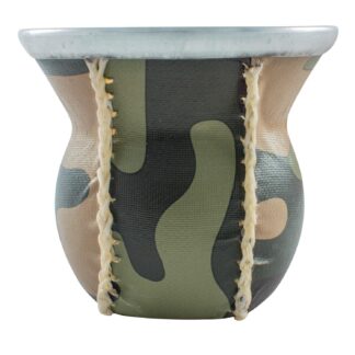 Mate Copita de Vidrio y Cuero