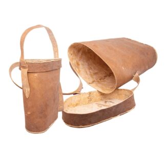 Porta Termo Cuero Crudo