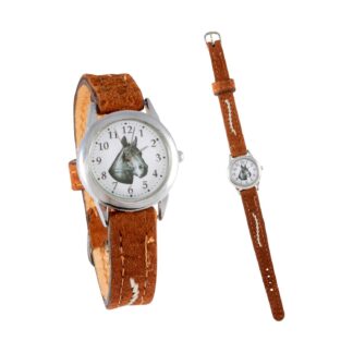 Reloj Malla Partida de Carpincho para dama