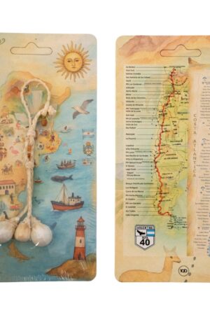 Llavero Boleadora con blister temtico