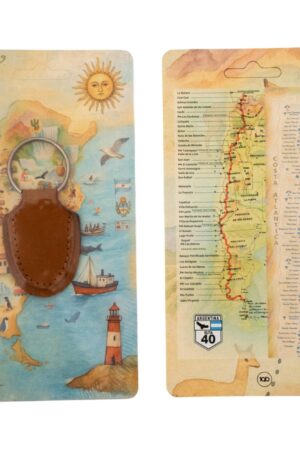 Llavero De Cueros Argolla En Blister