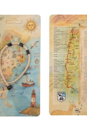 Pulsera De Cuero Trenzada En Blister ARGENTINA