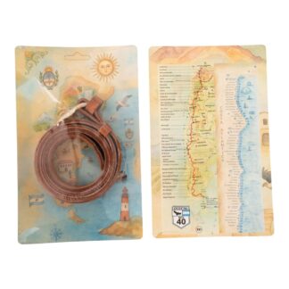 Cinto de Cuero Artesanal en Blister Argentina