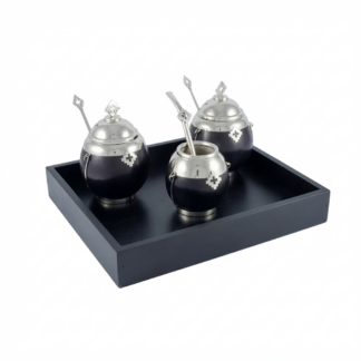 Set Matero Criollo de Alpaca y Calabaza
