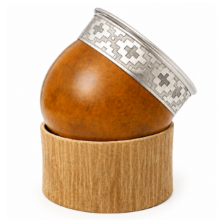 Mate Criollo Imperial con base de Cuero