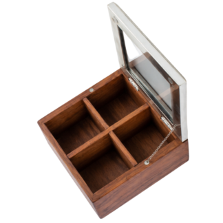 Caja Para Te Con Alpaca Labrada x 4
