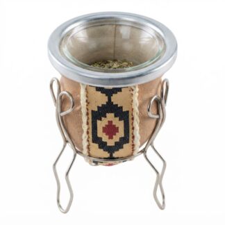 Mate de Vidrio Forrado