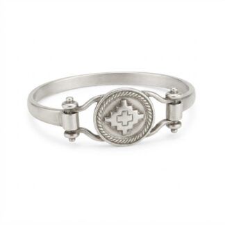 Pulsera De Alpaca Con Dije